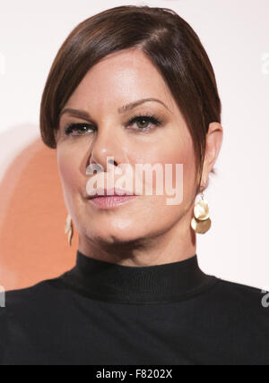 Celebrità frequentare People's Choice Awards 2016 conferenza stampa presso il Paley Centre for Media. Dotato di: Marcia Gay Harden dove: Los Angeles, California, Stati Uniti quando: 03 Nov 2015 Foto Stock