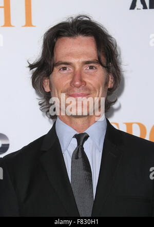 Speciale proiezione di strada aperta film' 'Spotlight' - Arrivi con: Billy Crudup dove: Beverly Hills, in California, negli Stati Uniti quando: 03 Nov 2015 Foto Stock