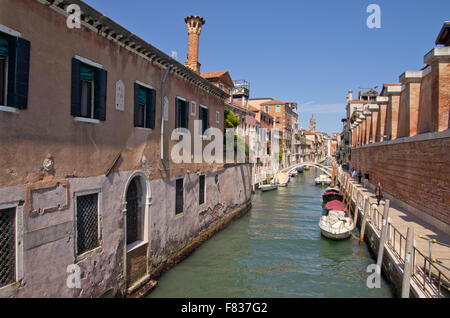 Fondamenta de ca Bala e Rio della Fornace Foto Stock