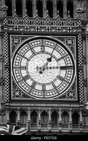 Case del Parlamento Londra vista di St Stephen's tower Foto Stock