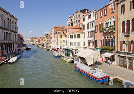 Canale di Cannnaregio Foto Stock