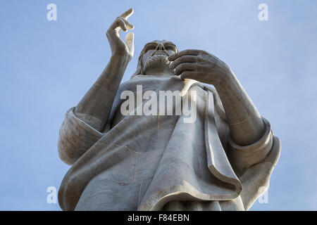 Statua del Cristo che si affaccia l'Avana Foto Stock