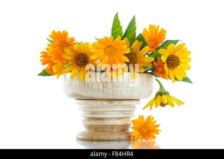 Bouquet di fiori con estate margherite Foto Stock