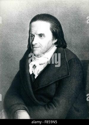 1968 - Johann Heinrich Pestalozzi 1746-1827. © Keystone Pictures USA/ZUMAPRESS.com/Alamy Live News Foto Stock