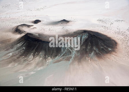Vista aerea del Deserto vicino a Luderitz, Namibia Foto Stock