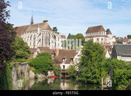 Le chiese di Saint Pierre e Saint Aignan, Chartres, Eure-et-Loir, Francia, Europa Foto Stock