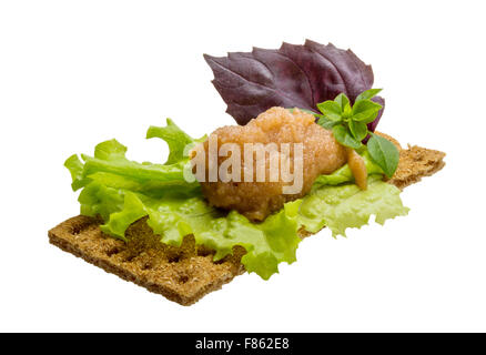 Pollock roe - integratore di alimenti freschi Foto Stock