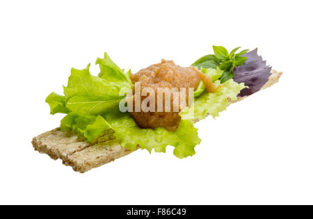 Pollock roe - integratore di alimenti freschi Foto Stock