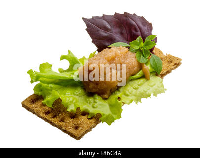 Pollock roe - integratore di alimenti freschi Foto Stock