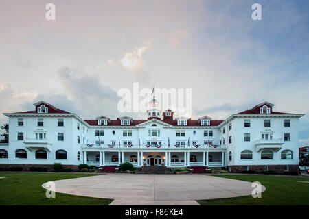 Storico Hotel Stanley (1909), Estes Park, COLORADO, Stati Uniti d'America Foto Stock