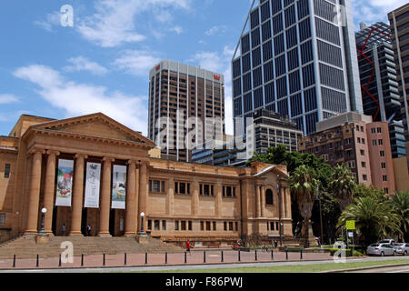 Biblioteca Pubblica di New South Wales IO HO Sydney Australia Foto Stock