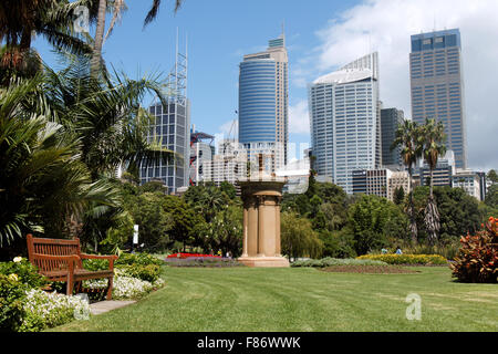 Royal Botanic Gardens IO HO Sydney Australia Foto Stock