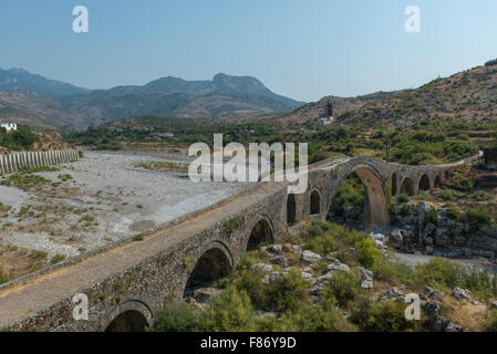 Ponte di mesi, Distretto di Shkodra Foto Stock