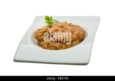 Pollock roe - integratore di alimenti freschi Foto Stock