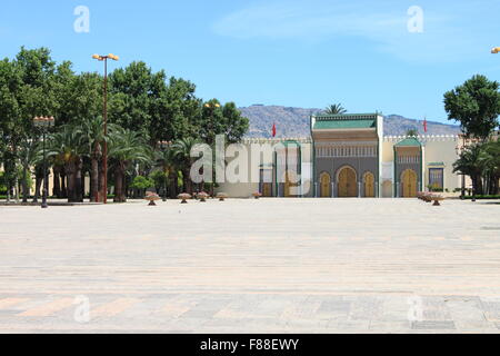 Palazzo Reale di Fes, Marocco Foto Stock