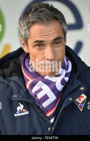 Firenze, Italia. 6 dicembre, 2015. Paulo Sousa, allenatore della Fiorentina. Firenze 6-12-2015 Stadio Artemisio Franchi, Calcio Calcio 2015/2016 Serie A. Fiorentina - Udinese. Credito: Insidefoto/Alamy Live News Foto Stock