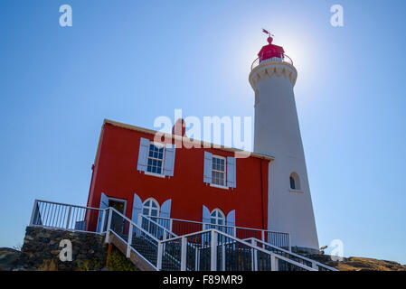 Fisgard Lighthouse National Historic Site, Colwood, (Greater Victoria), British Columbia, Canada Foto Stock