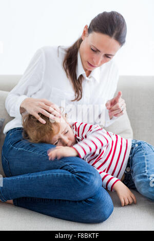 2 anno-vecchio ragazzo. Foto Stock