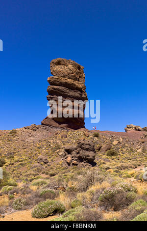 Pico del Teide vulcano El Parco Nazionale del Teide, Tenerife, Isole canarie, Spagna Foto Stock