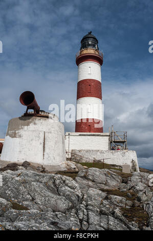 Eilean Glas Lighthouse Scalpay Foto Stock