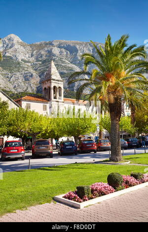 Makarska, villaggio Riviera di Makarska - Croazia Foto Stock