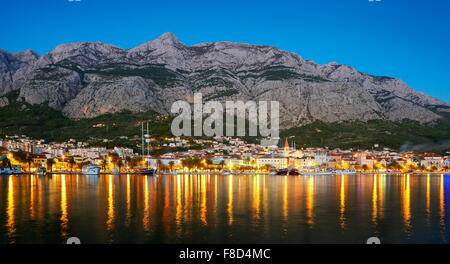 Makarska Riviera di Makarska - Croazia Foto Stock