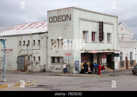 Cinema Odeon edificio a Grahamstown nella provincia del Capo orientale del Sud Africa Foto Stock