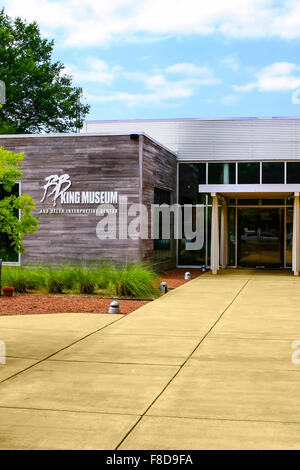 Il B. King Museum e Delta Interpretive Center a 400 seconda strada in Indianola, Mississippi Foto Stock