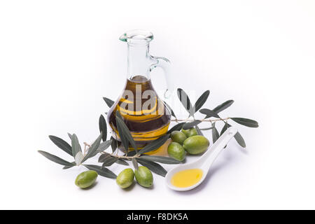 Olio di oliva Foto Stock