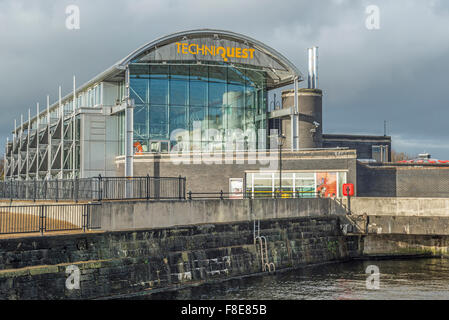 Il Techniquest edificio in Cardiff Bay, un sito per spiegare la tecnologia e innovazione scientifica per tutte le età. Foto Stock