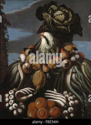 Giuseppe Arcimboldo - inverno Foto Stock