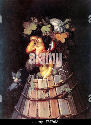 Giuseppe Arcimboldo - Autunno Foto Stock