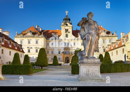 Valtice Castello, Repubblica Ceca, Europa Foto Stock