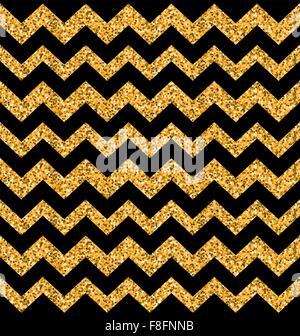 Glitter Seamless Texture a zig-zag Illustrazione Vettoriale