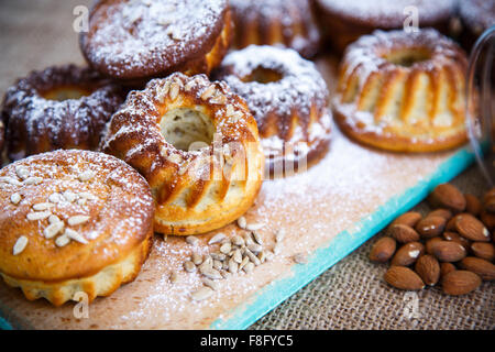 muffin di formaggio Foto Stock