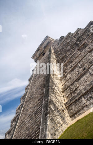 El Castillo tempio, Chichen Itza, Messico Foto Stock