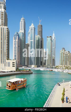 Dubai Marina - Emirati arabi uniti Foto Stock
