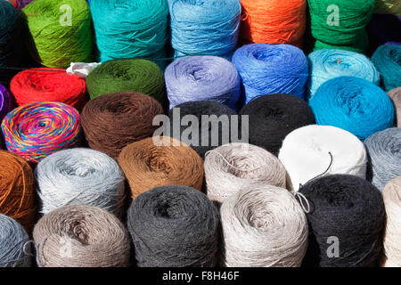 Filati colorati foto scattata in Sud America Foto Stock