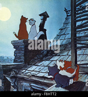 Il Aristocats - Walt Disney Productions - 1970 - Direttore Wolfgang Reitherman Foto Stock