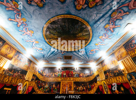 Interno di Amargosa Opera House e Hotel, Death Valley Junction, CALIFORNIA, STATI UNITI D'AMERICA Foto Stock