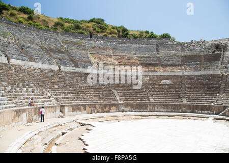 Grand Theatre di Efeso antica città di Izmir, Turchia Foto Stock