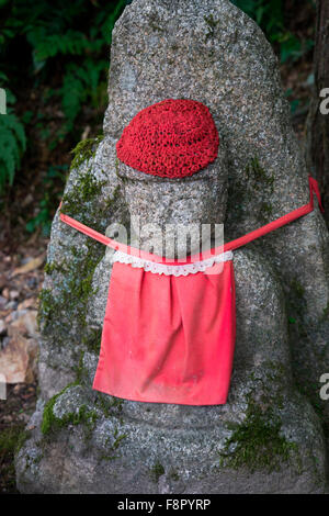 Giappone Jizo statua Foto Stock