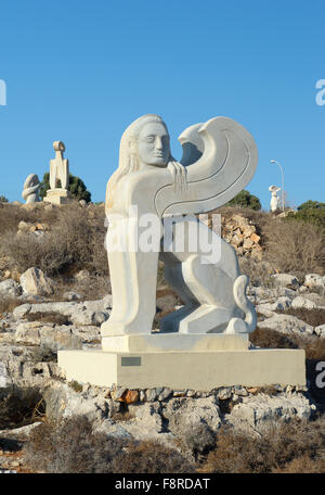 Cipro, Ayia Napa International Sculpture Park, un punto di riferimento Foto Stock