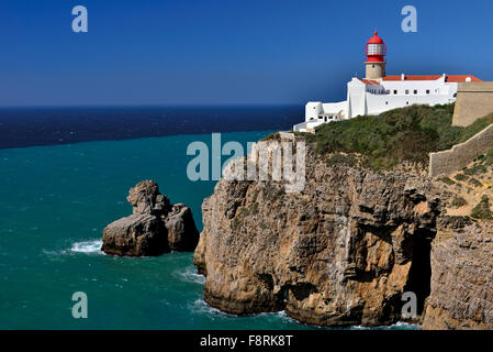 Il Portogallo, Algarve: Faro e Capo San Vincenzo Foto Stock