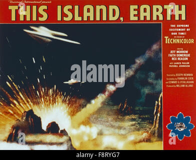 Questa isola la massa, aka: Metaluna IV antwortet nicht, USA 1955, Regie: Joseph M. Newman, Jack Arnold, Aushangfoto Foto Stock