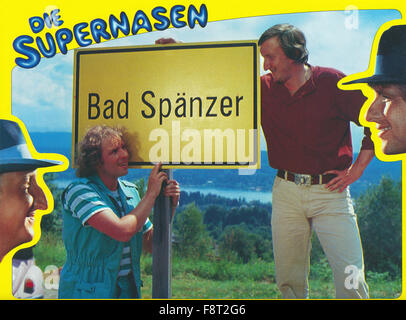 Die Supernasen, Deutschland 1983, Regie: Dieter Pröttel, Darsteller: Thomas Gottschalk, Mike Krüger Foto Stock
