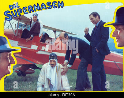 Die Supernasen, Deutschland 1983, Regie: Dieter Pröttel, Darsteller: Mike Krüger, Thomas Gottschalk Foto Stock