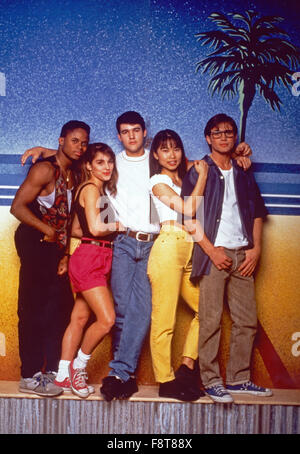 Mighty Morphin Power Rangers, Actionserie, USA 1993-1996, Darsteller: Walter Jones, Amy Jo Johnson, Austin San Giovanni, Thuy Trang, David Yost. Foto Stock