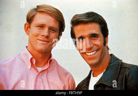 Giorni felici Reunion Offerte, Fernsehspecial, USA 1992, Regie: Malcom Leo, Darsteller: Henry Winkler, Ron Howard (links) Foto Stock