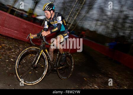 Essen, Belgio. 05 Dic, 2015. Banca Bpost Trofeo ciclocross. Meeusen Tom (BEL) di Telenet - Fidea © Azione Sport Plus/Alamy Live News Foto Stock